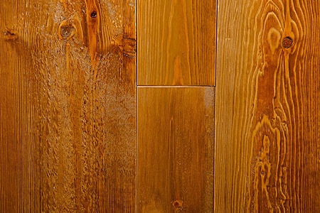 Image showing colour of rusic pine flooring - Rustic Autumn Pine